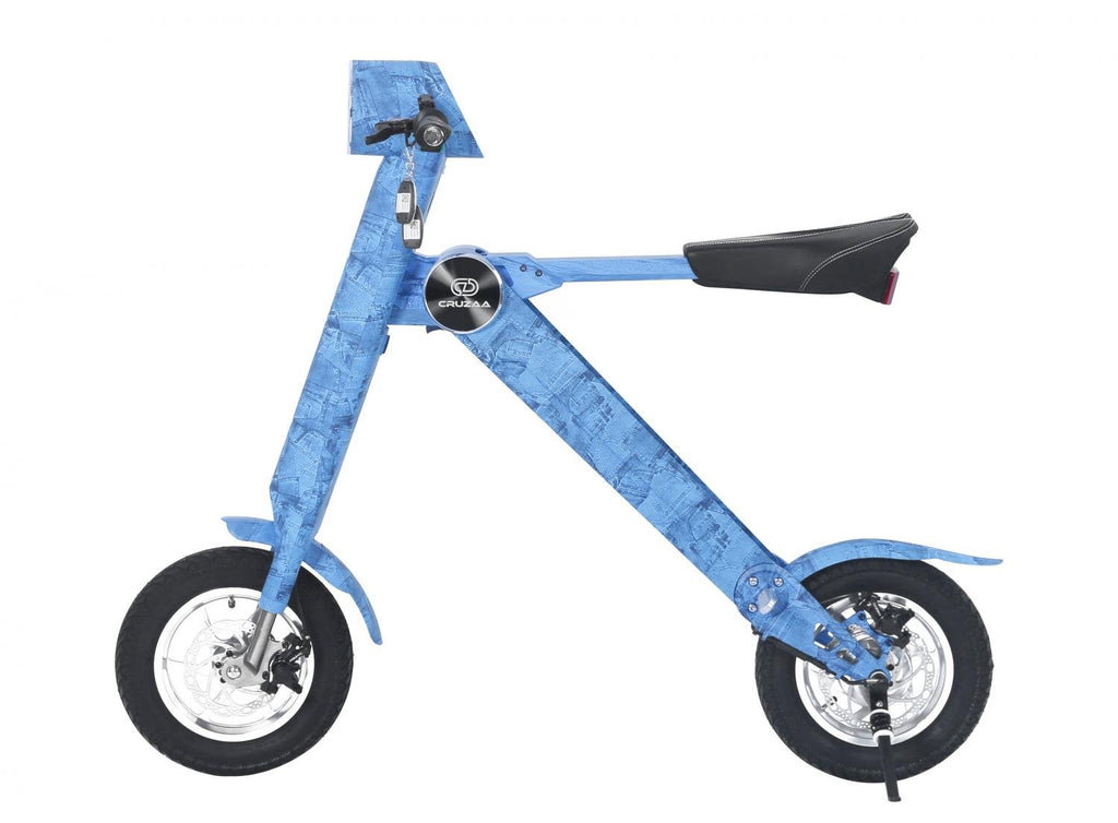 Limited Edition Denim Blue – with Built-in Speakers & Bluetooth - JJ Adams Bikes
