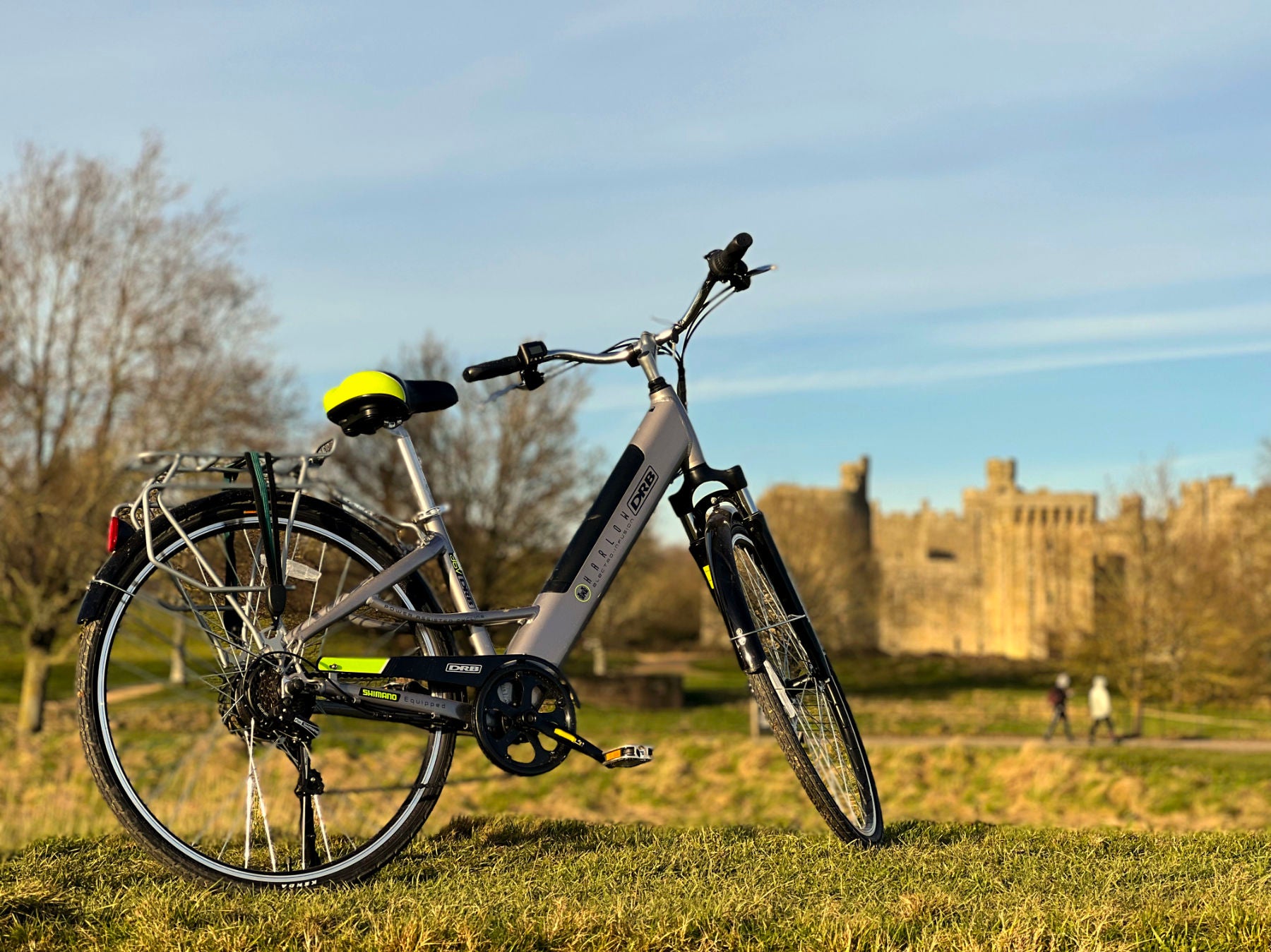 Dallingridge Harlow Step Through Electric Bike in Silver 250W Rear Hub Motor - JJ Adams Bikes