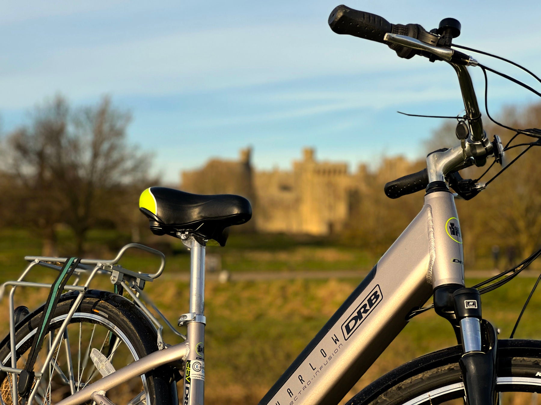 Dallingridge Harlow Step Through Electric Bike in Silver 250W Rear Hub Motor - JJ Adams Bikes