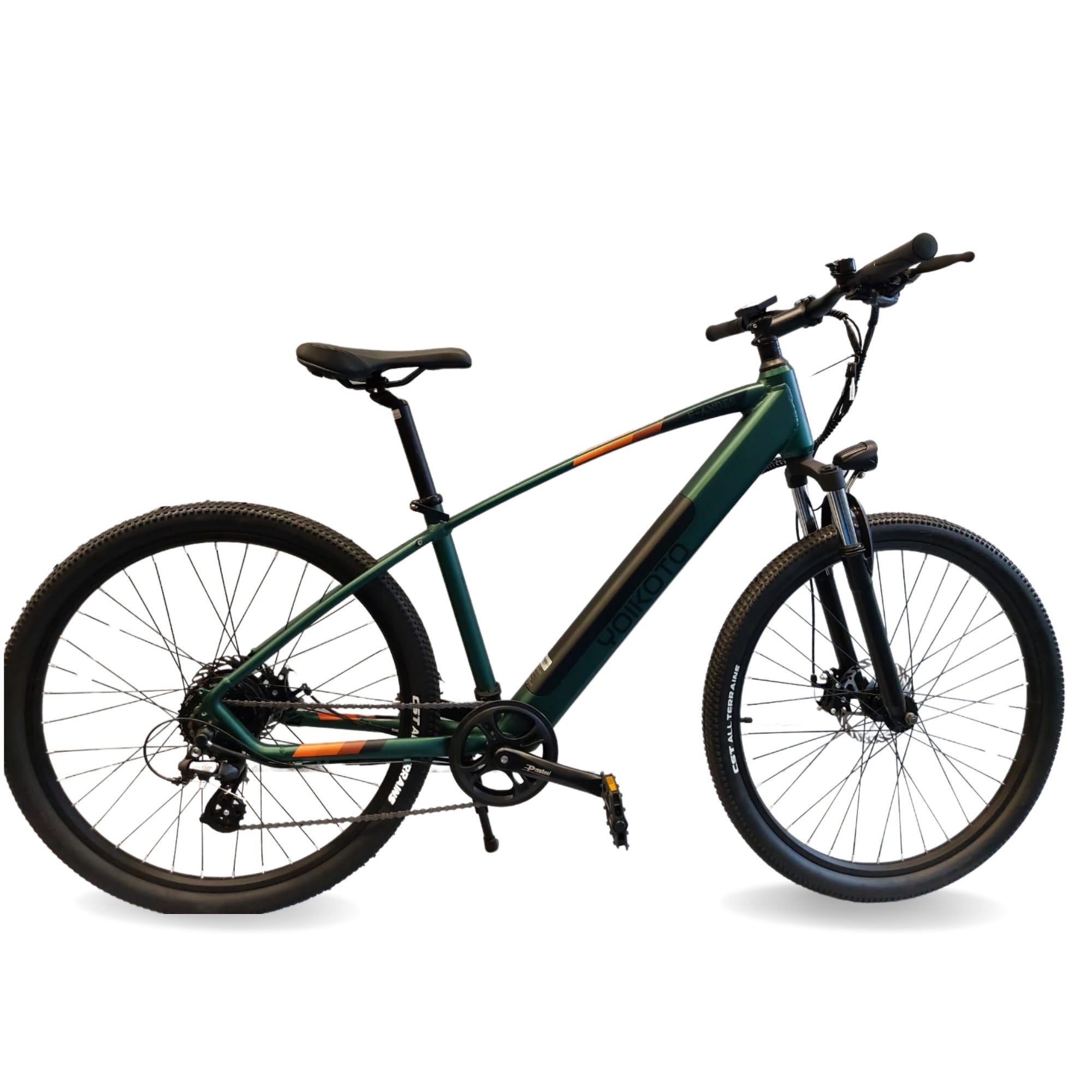 Yoikoto Andes Electric Bike || Green || 17″inch - JJ Adams Bikes