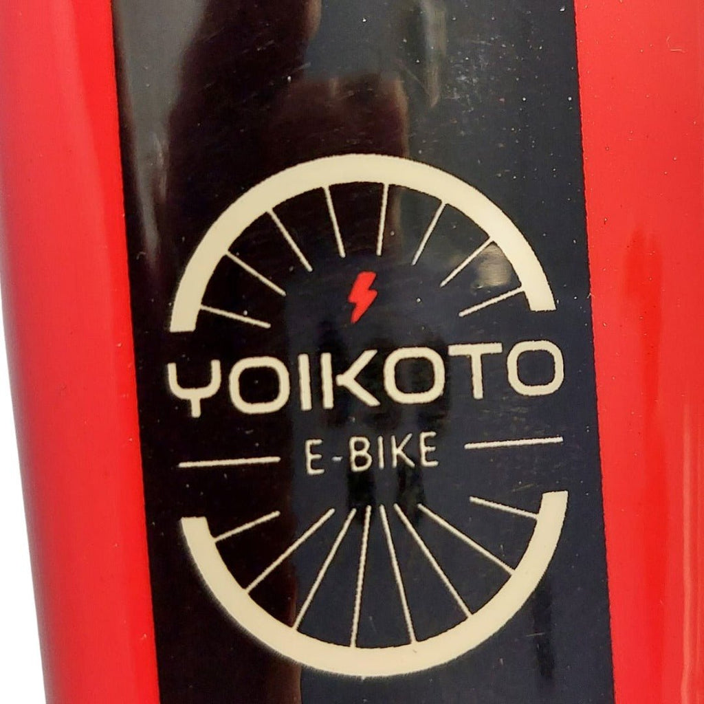 Yoikoto E Temp Electric Bike || Red || 19″inch - JJ Adams Bikes