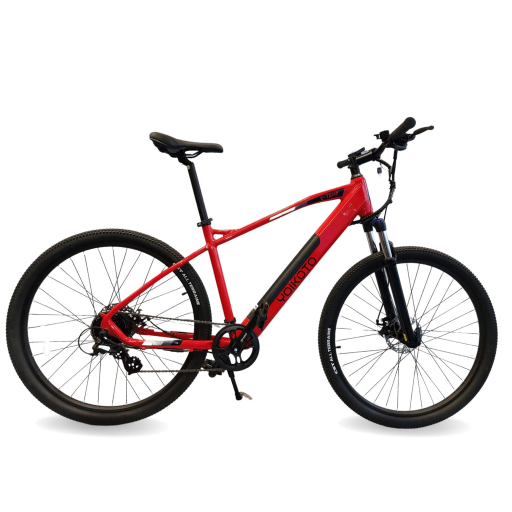 Yoikoto E Temp Electric Bike || Red || 19″inch - JJ Adams Bikes