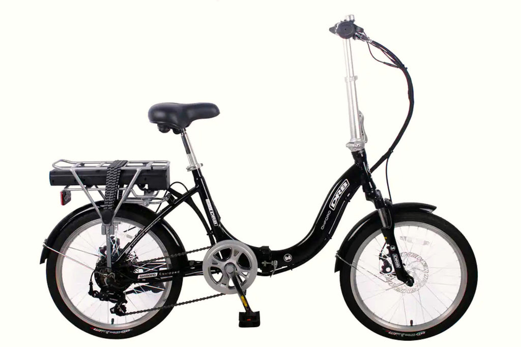 Dallingridge Oxford Folding Electric Bike in Black 250W Rear Hub Motor - JJ Adams Bikes