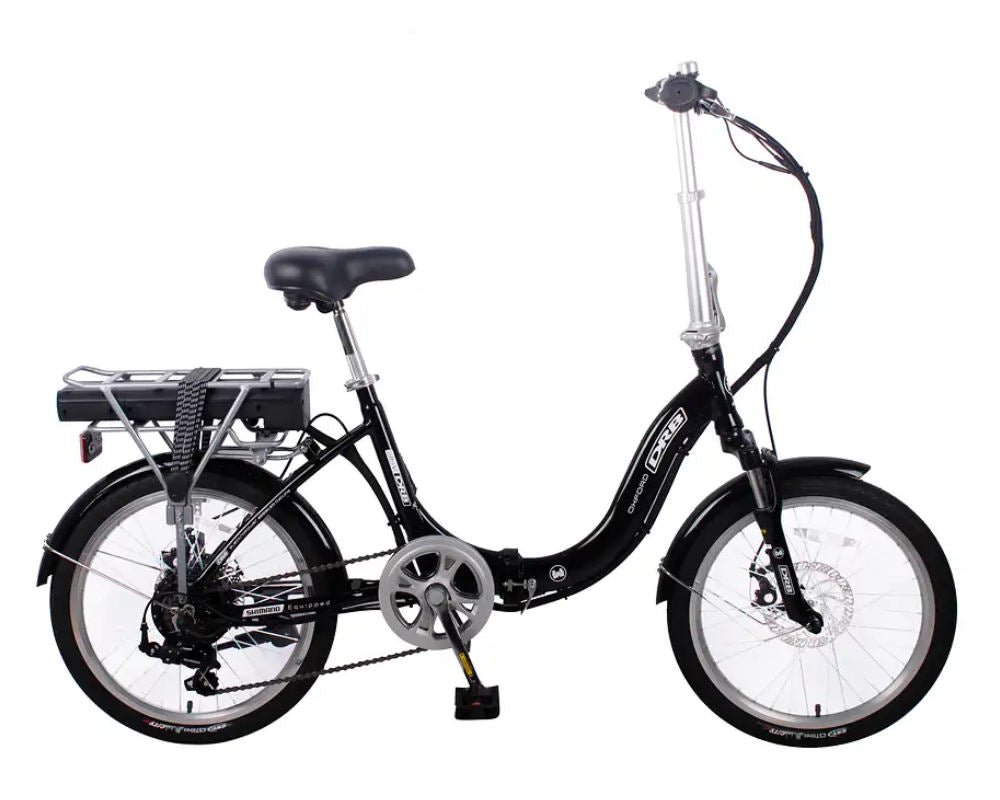 Dallingridge Oxford Folding Electric Bike in Black 250W Rear Hub Motor - JJ Adams Bikes